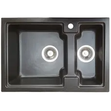 Гранітна кухонна мийка Valetti 43R 425х625 мм