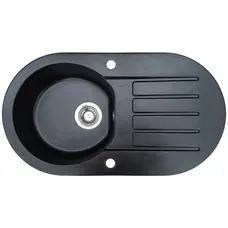 Гранітна кухонна мийка Valetti 67D 430х770 мм