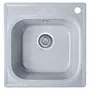 Гранітна кухонна мийка EcoLine 1R 440х430 мм