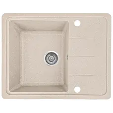 Гранітна кухонна мийка EcoLine 28D 620x500мм