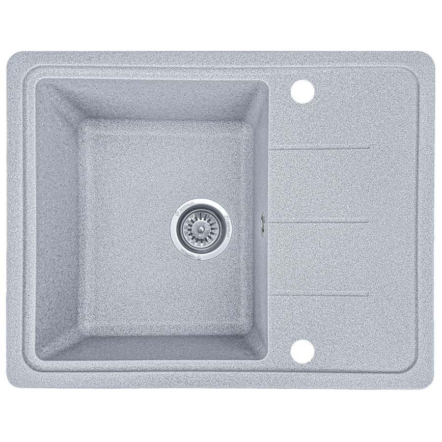 Гранітна кухонна мийка EcoLine 28D 620x500мм