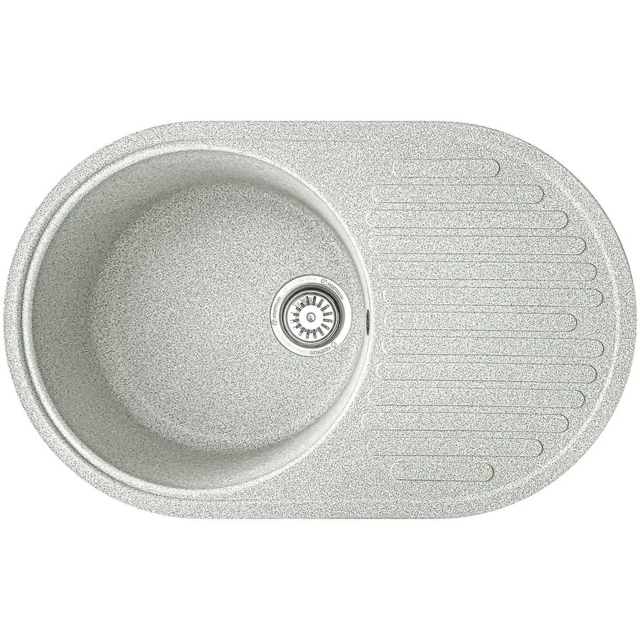 Гранітна кухонна мийка EcoLine 42N 730х460мм