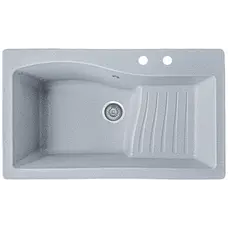 Гранітна кухонна мийка Valeti 22D 500x860 мм