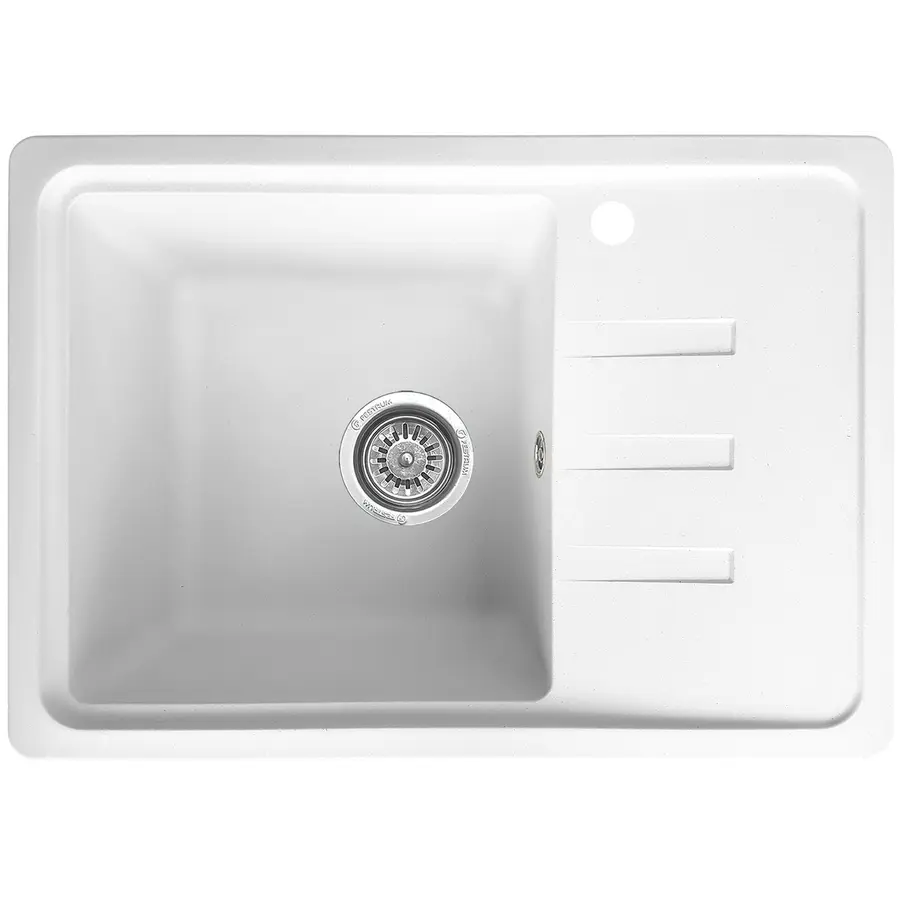 Гранітна кухонна мийка Valetti 35R 620x435мм Чорний