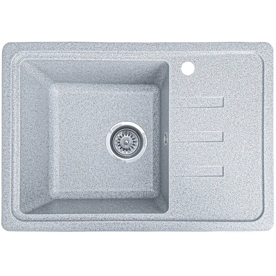 Гранітна кухонна мийка Valetti 35R 620x435мм Чорний