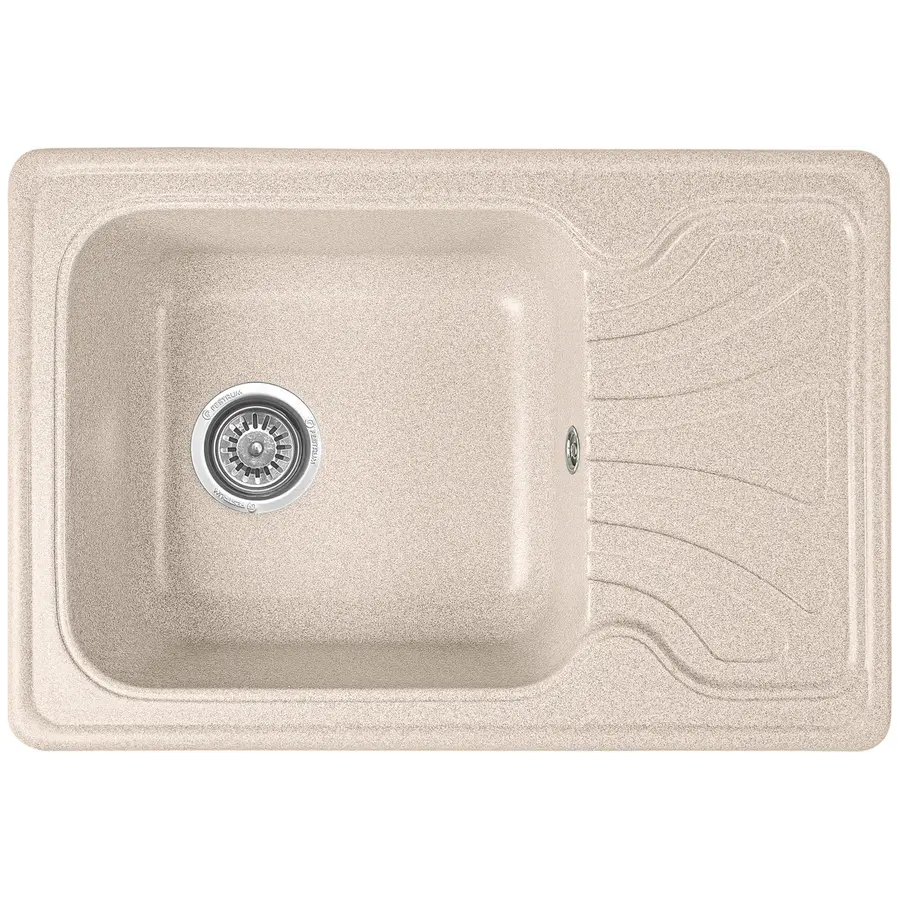 Гранітна кухонна мийка Valetti 10L 640x440мм Бежевий