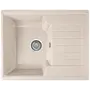 Гранітна кухонна мийка Valetti 12N 610x500 мм Бежевий