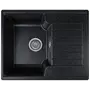 Гранітна кухонна мийка Valetti 12D 610x500мм Чорний