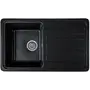 Гранітна кухонна мийка Valetti 17R 760x460мм Чорний