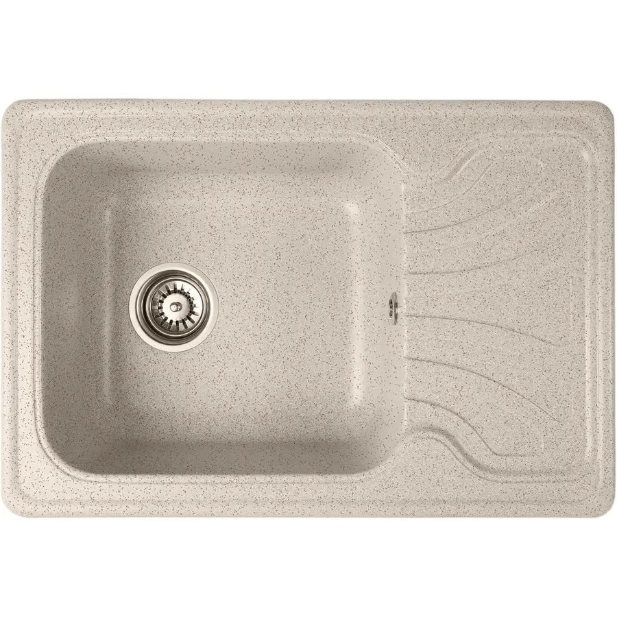 Гранітна кухонна мийка Valetti Europe модель №10 чорна, 65*44