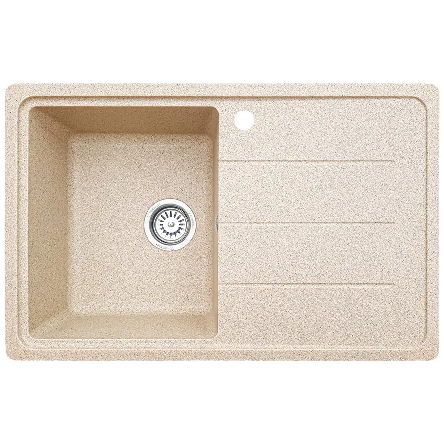 Гранитная мойка для кухни Valetti EcoLine модель №24 терра 78 * 50