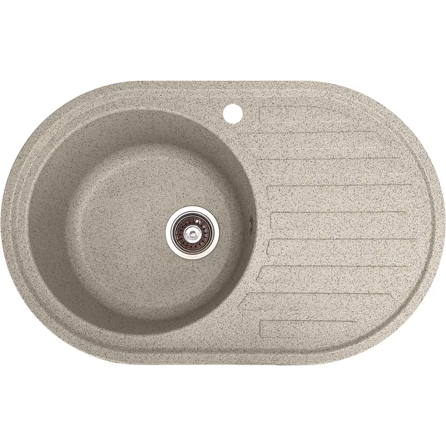 Гранітна кухонна мийка Valetti 27R 500x770 мм