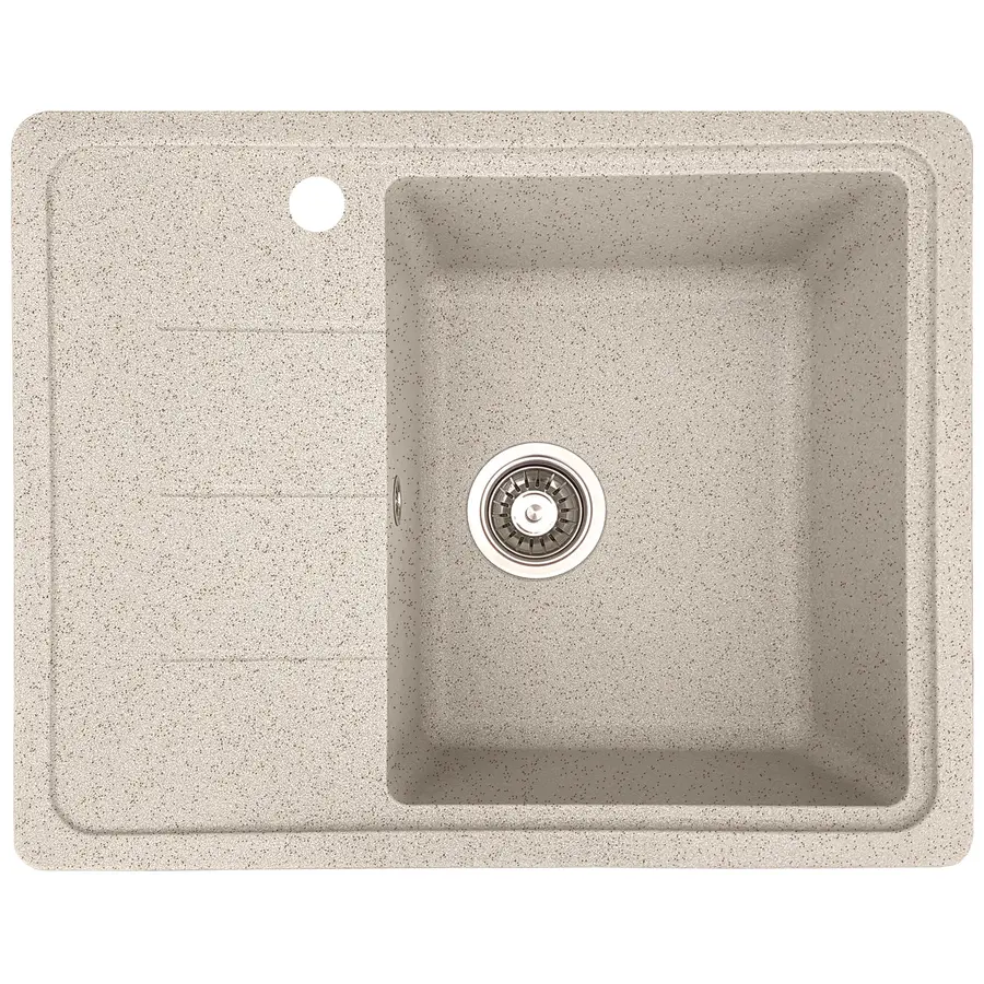 Гранітна кухонна мийка Valetti 28L 500х610 мм