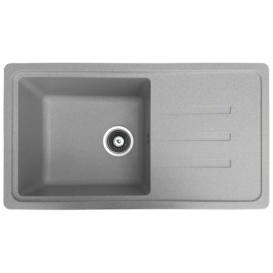 Гранітна кухонна мийка Valetti 36N 435х780 мм