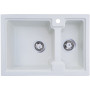 Гранітна кухонна мийка Valeti 43R 425 x625 мм