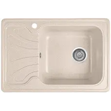 Гранітна кухонна мийка EcoLine 10L 640x440мм