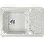 Гранітна кухонна мийка EcoLine 10D 640x440мм Сірий