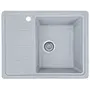Гранітна кухонна мийка EcoLine 28L 620x500мм