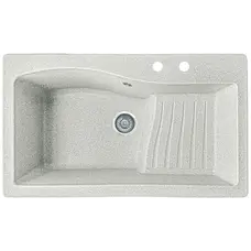 Гранітна кухонна мийка Valeti 22D 500x860 мм