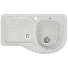 Гранітна кухонна мийка Valeti 52L 510 x840 мм