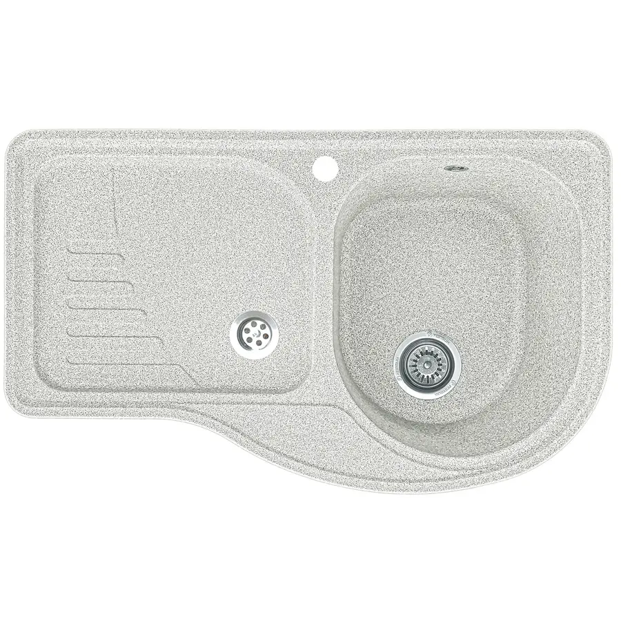 Гранітна кухонна мийка Valeti 52L 510 x840 мм