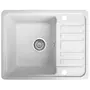 Гранітна кухонна мийка Valetti 9R 570x460мм Білий