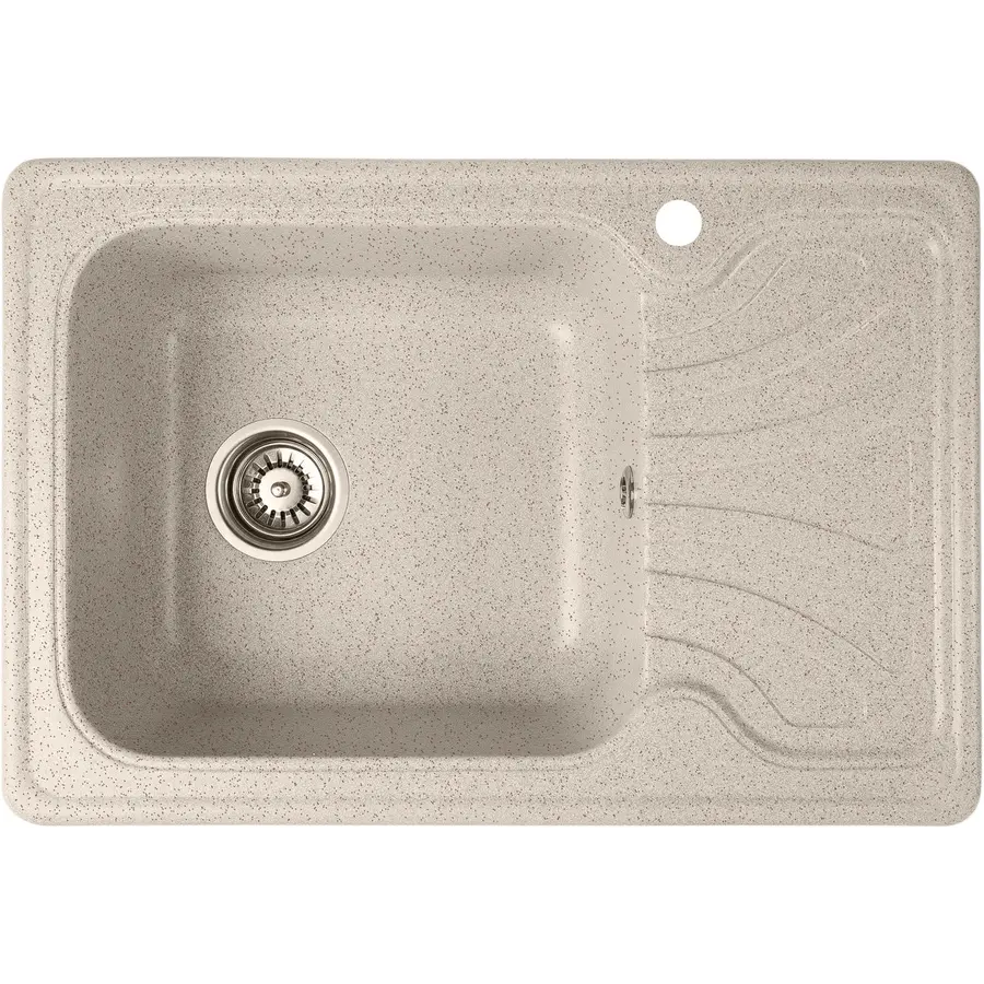 Гранітна кухонна мийка Valetti Europe модель №10 терра 65*44