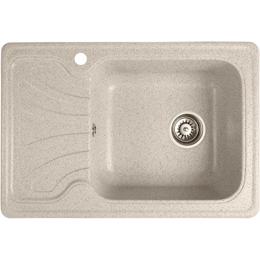 Гранітна кухонна мийка Valetti Europe модель №10 терра 65*44