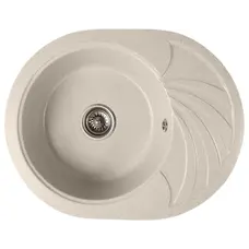 Гранітна кухонна мийка Valetti Europe модель №13 терра 60*47