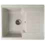Гранітна кухонна мийка Valetti Europe модель №12 біла 62*50