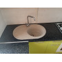 Гранітна кухонна мийка Valetti Europe модель №27 бежева 77*50
