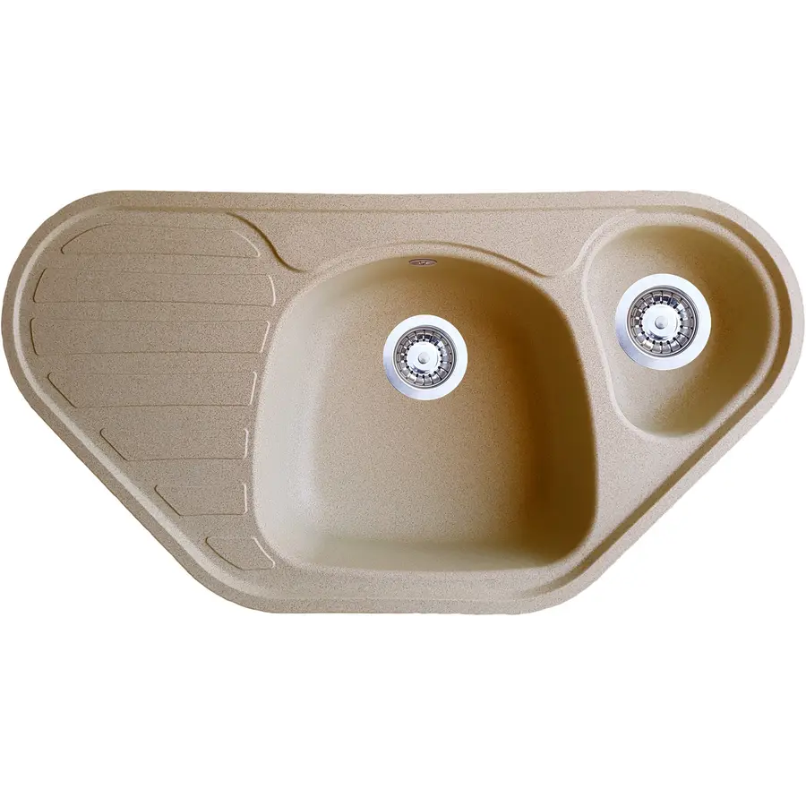 Кухонная гранитная мойка Valetti Europe модель №20 черная 95 * 50