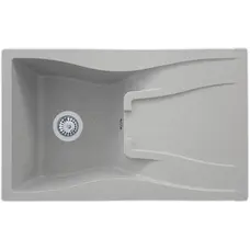 Гранітна кухонна мийка Valetti Europe модель №54 сіра 79*50