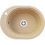 Гранітна кухонна мийка Valetti Europe модель №61 бежева 56*43