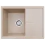 Гранитная мойка для кухни Valetti EcoLine модель №75 терра 58 * 45