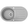 Кухонная мойка из гранита Valetti Premium модель №67 серая 77 * 43