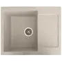 Гранітна кухонна мийка Valetti 26N 500x620 мм