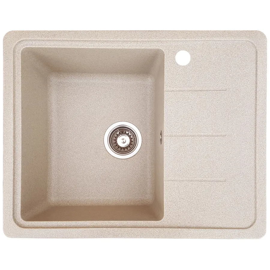 Гранітна кухонна мийка Valetti 28R 500х620 мм