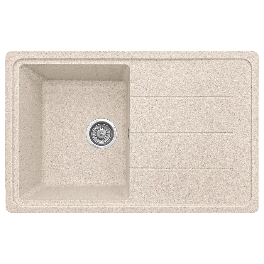 Гранітна кухонна мийка EcoLine 24N 780x500мм