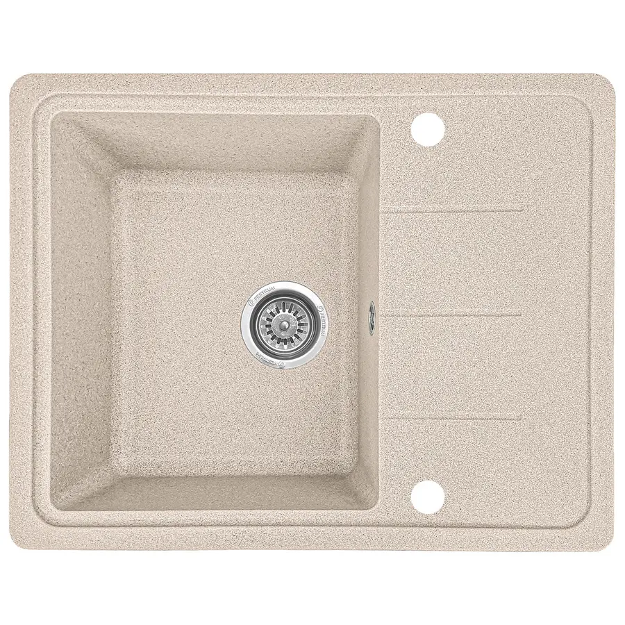 Гранітна кухонна мийка EcoLine 28D 620x500мм Терра