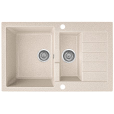Гранітна кухонна мийка EcoLine 29D 785x495мм