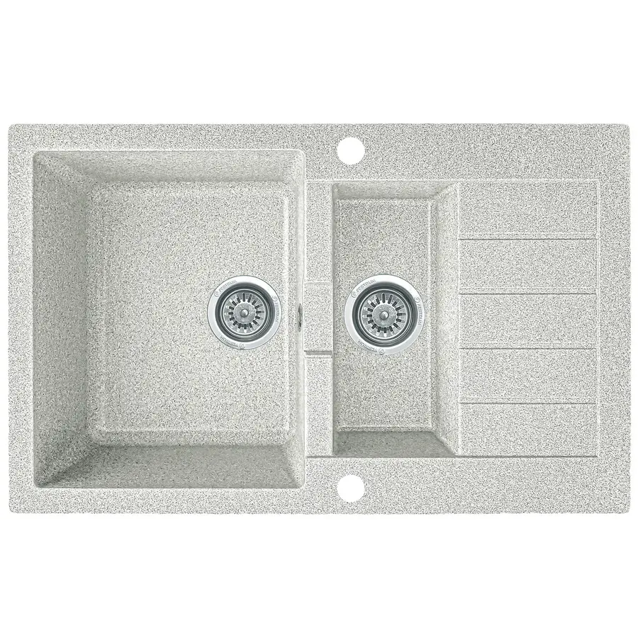 Гранітна кухонна мийка EcoLine 29D 785x495мм