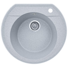 Гранітна кухонна мийка EcoLine 31R 530x490мм Сірий