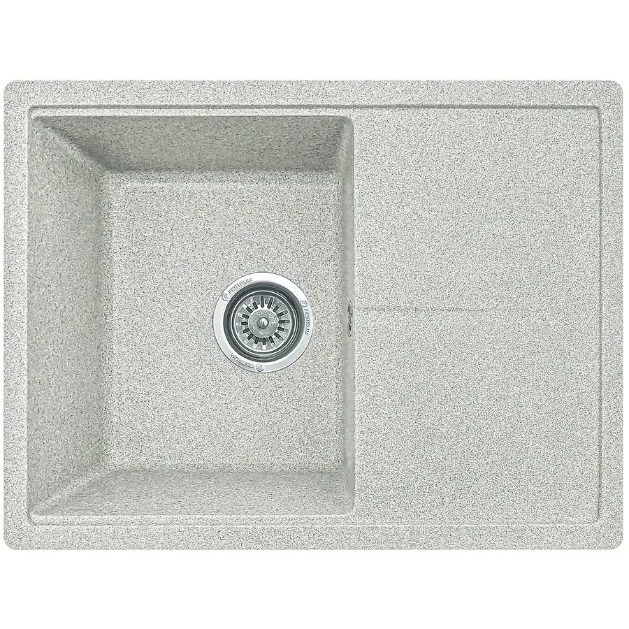 Гранітна кухонна мийка EcoLine 75N 585х445мм