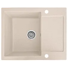 Гранітна кухонна мийка Valetti 26D 500х620 мм