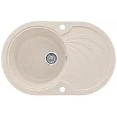 Гранітна кухонна мийка Valetti 33D 500х780 мм