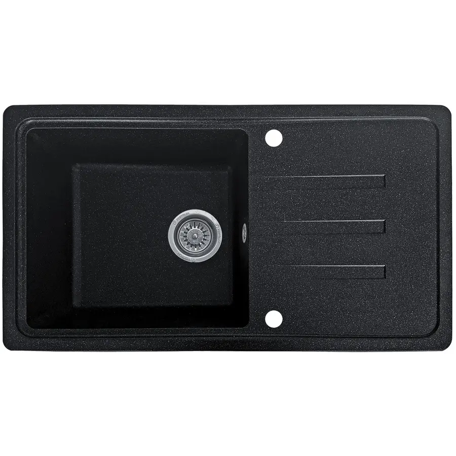 Гранітна кухонна мийка Valetti 36D 435х780 мм