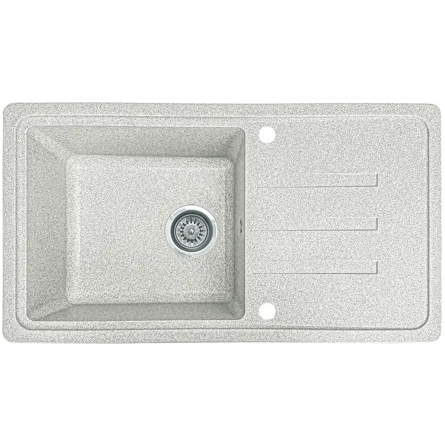 Гранітна кухонна мийка Valetti 36D 435х780 мм