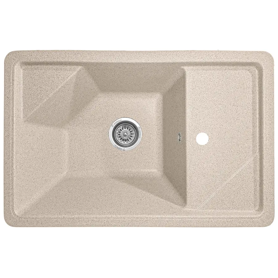 Гранітна кухонна мийка Valetti 64C 465х720 мм