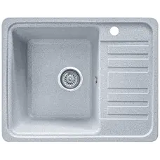 Гранітна кухонна мийка Valetti 9R 570x460мм Сірий